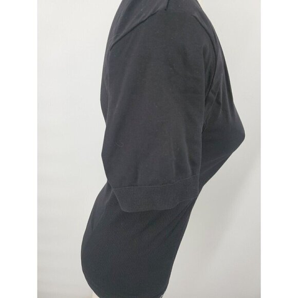 Castelli Cycling ? Shirt Womens L / XL  Black Tee Fitted Ribbed Stretch Top - Picture 11 of 16